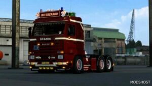 ETS2 Scania Truck Mod: 143M 500 V8 Intercargo V1.3 (Featured)