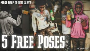 GTA 5 5 Free Poses – Gang Sign, Smoke Sign mod