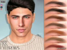 Sims 4 Finn Eyebrows N309 mod