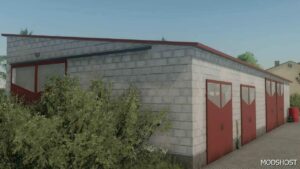 FS22 Placeable Mod: Concrete Block Garage (Image #2)