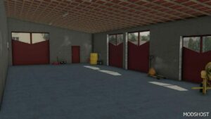 FS22 Placeable Mod: Concrete Block Garage (Image #4)