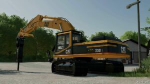 FS22 Caterpillar Forklift Mod: CAT L/B Series Excavator Pack (Image #9)