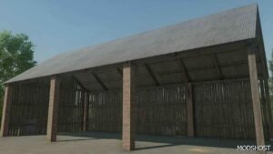 FS22 Placeable Mod: Straw Shed 20X10M (Image #3)