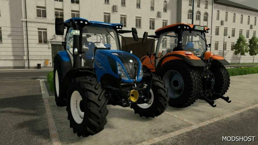 FS22 NEW Holland Tractor Mod: T5 AC & DC (Featured)