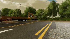 FS22 Trailer Mod: Trail King Tkt50Lp Tilt Deck (Image #2)