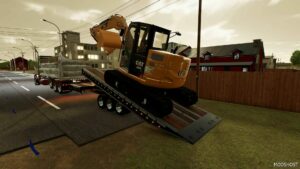 FS22 Trailer Mod: Trail King Tkt50Lp Tilt Deck (Image #8)