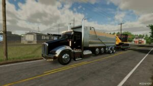 FS22 Trailer Mod: Trail King Tkt50Lp Tilt Deck (Image #9)