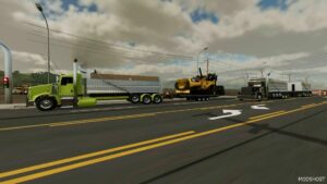 FS22 Trailer Mod: Trail King Tkt50Lp Tilt Deck (Image #11)