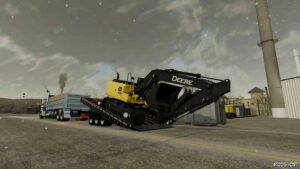 FS22 Trailer Mod: Trail King Tkt50Lp Tilt Deck (Image #13)