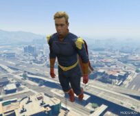 GTA 5 Player Mod: Homelander W/Cloth Physics (Image #3)