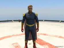 GTA 5 Player Mod: Homelander W/Cloth Physics (Image #4)