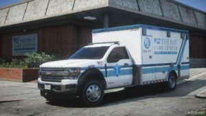 GTA 5 Vehicle Mod: Vapid Sandstorm D205 Ambulance Add-On | Tuning | Liveries | Lods V2.0 (Image #3)