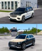ETS2 Mercedes-Benz Car Mod: GLS Maybach 2023 1.50 (Featured)