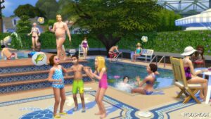Sims 4 Pool Party Outfit Fix mod