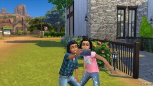Sims 4 Mod: Take Picture Together Social Interaction Re-enable for Child-Elder (Image #2)