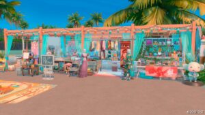 Sims 4 House Mod: Port Sulani Beach Club No CC (Image #2)