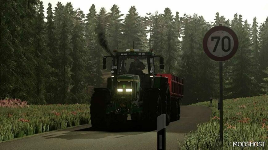 FS22 John Deere Tractor Mod: 7010 Series Edit V1.2 (Featured)