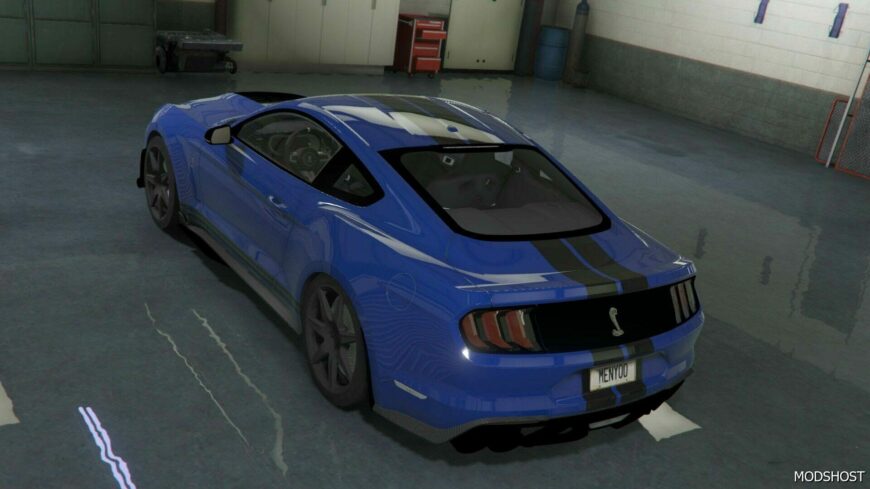 GTA 5 Ford Vehicle Mod: 2020 Ford Mustang Shelby GT500 (Featured)