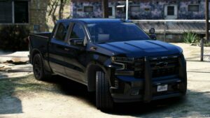 GTA 5 Chevrolet Vehicle Mod: Silverado Z71 Unmarked (Image #2)