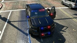 GTA 5 Chevrolet Vehicle Mod: Silverado Z71 Unmarked (Image #4)