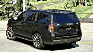 GTA 5 Chevrolet Vehicle Mod: 2022 Chevrolet Tahoe RST Undercover (Image #2)