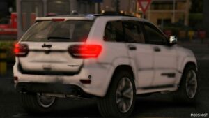 GTA 5 Jeep Vehicle Mod: 2018 Jeep Trackhawk Whelen Unmarked Lspd (Image #2)