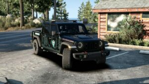 GTA 5 Jeep Vehicle Mod: 2022 Jeep Gladiator (Image #3)