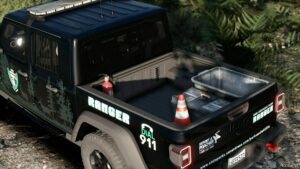 GTA 5 Jeep Vehicle Mod: 2022 Jeep Gladiator (Image #5)