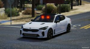 GTA 5 KIA Vehicle Mod: 2020 KIA Stinger (Featured)