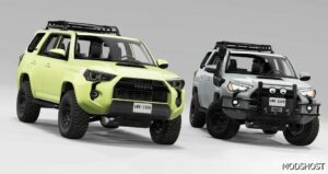 BeamNG Toyota Car Mod: 2019 Toyota 4Runner TRD PRO 0.32 (Featured)