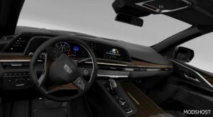 BeamNG Cadillac Car Mod: 2023 Cadillac Escalade ESV 0.32 (Image #2)