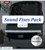 ETS2 Sound Fixes Pack v24.13 1.50 mod