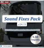 ATS Sound Fixes Pack v24.13 1.50 mod