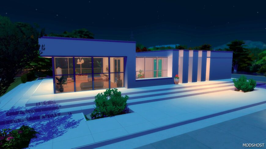 Sims 4 Kosai Mansion No CC mod