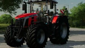 FS22 Massey Ferguson Tractor Mod: 8S Edit (Image #2)