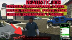 GTA 5 Uber 1.5 – Navigate Realistic Jobs, Promotions, Challenges, Missions, Street Races, Stats, Insurance & Employee Management V2.0 mod