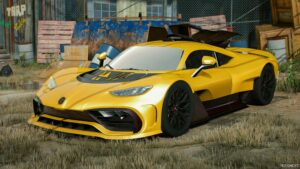 GTA 5 2022 Mercedes AMG Project ONE Widebody mod