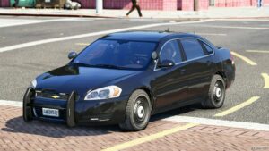 GTA 5 Chevrolet Vehicle Mod: Impala Unmarked Police Sheriff (Featured)