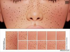 Sims 4 Details N62 V1 Freckles mod
