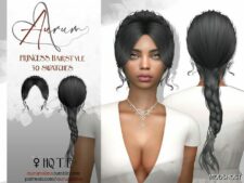 Sims 4 Princess – Female Braid Hairstyle mod