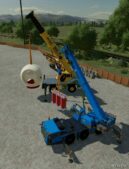 FS22 Forklift Mod: Fsms 3 Axle Terex Crane Edit (Featured)