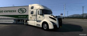 ATS Volvo Mod: 2018 Volvo VNL Frozen Food Skin 1.50 (Image #3)