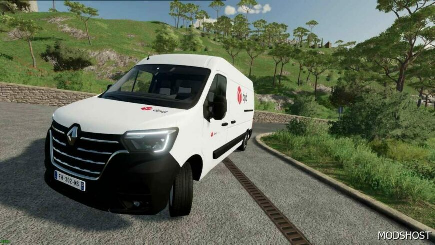 FS22 Renault Master IV Chronopost V2.0 mod