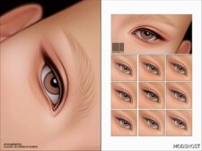 Sims 4 Basic Eyeliner N333 V1 mod