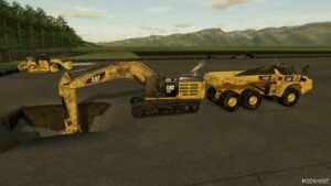 FS22 Caterpillar Forklift Mod: 352F (Image #5)