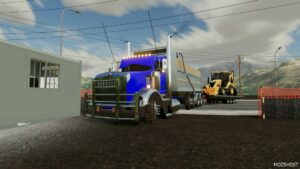 FS22 Caterpillar Tractor Mod: 420F (Image #4)