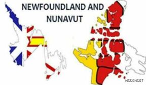 ATS Newfoundland – Nunavut Add-On mod