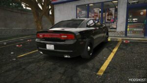 GTA 5 Dodge Vehicle Mod: 2014 Dodge Charger Unmarked Lspd (Image #2)