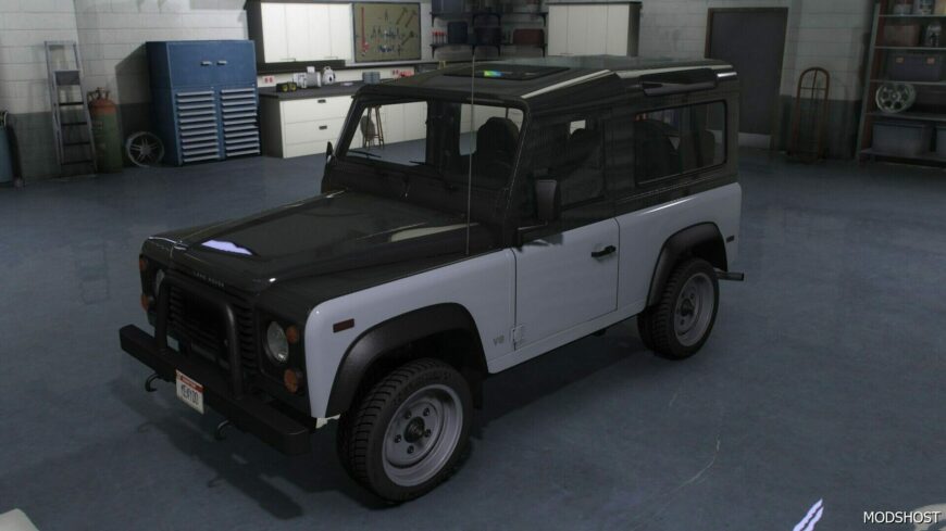 GTA 5 Vehicle Mod: Land Rover Defender (Featured)