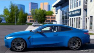 ETS2 BMW Car Mod: 2022 BMW M4 G82 Competition 1.50 (Image #3)